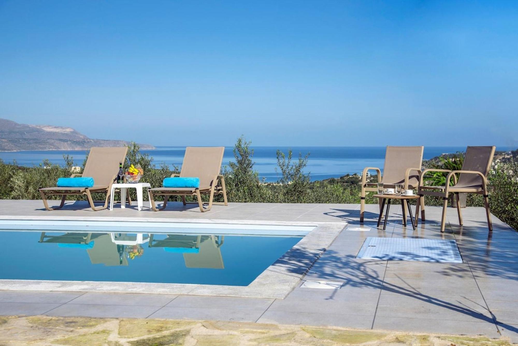 Villa Konstantinos Hilltop Vineyard Escape Almirida Екстериор снимка